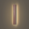 Brilagi - LED-Außenwandleuchte LINEAR LED/12W/230V 3000K IP65 50 cm braun CRI 90