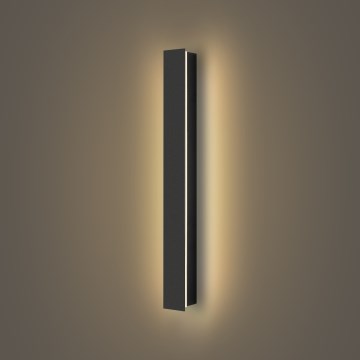 Brilagi - LED-Außenwandleuchte LINEAR LED/12W/230V 3000K IP65 50 cm schwarz