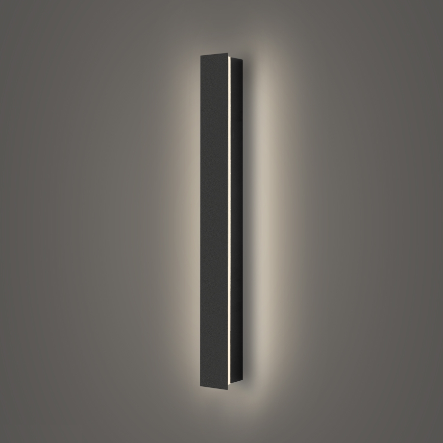 Brilagi - LED-Außenwandleuchte LINEAR LED/12W/230V 4000K IP65 50 cm schwarz CRI 90