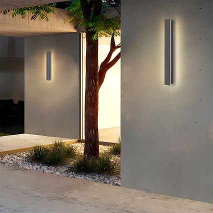 Brilagi - LED-Außenwandleuchte LINEAR LED/12W/230V 4000K IP65 50 cm anthrazit
