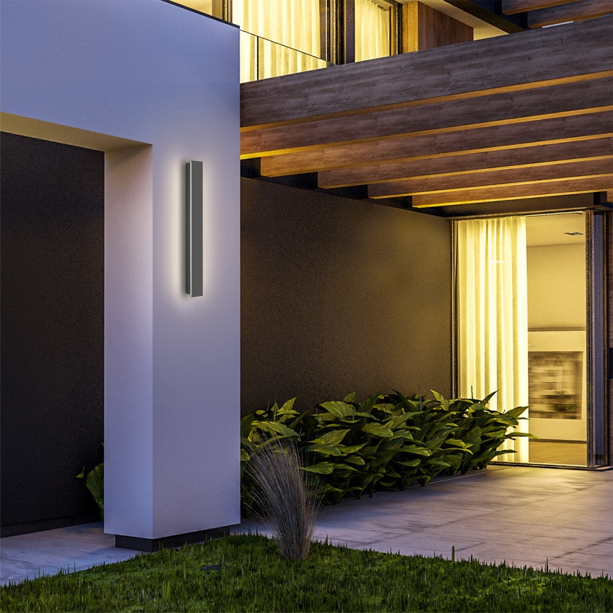 Brilagi - LED-Außenwandleuchte LINEAR LED/12W/230V 4000K IP65 50 cm anthrazit
