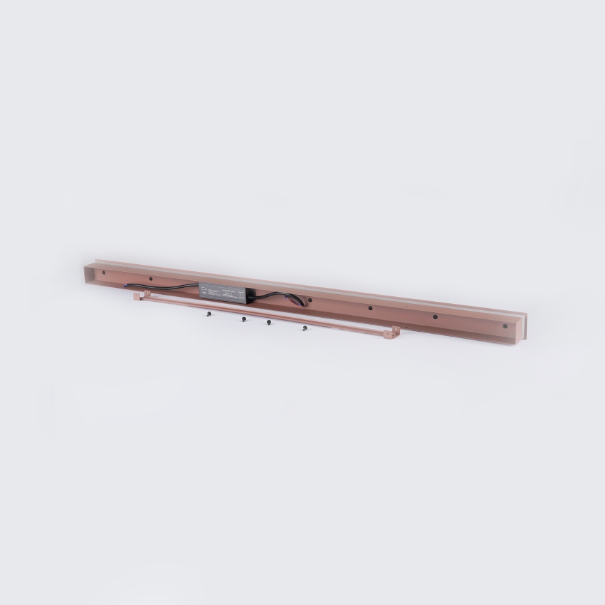 Brilagi - LED-Außenwandleuchte LINEAR LED/22W/230V 3000K IP65 100 cm braun CRI 90
