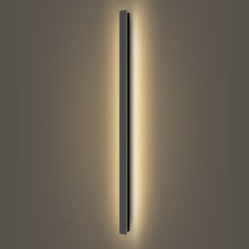 Brilagi - LED-Außenwandleuchte LINEAR LED/32W/230V 3000K IP65 140 cm schwarz