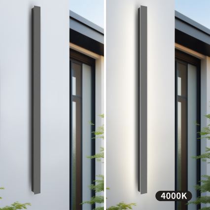 Brilagi - LED-Außen-Wandleuchte LINEAR LED/32W/230V 4000K IP65 140 cm anthrazit