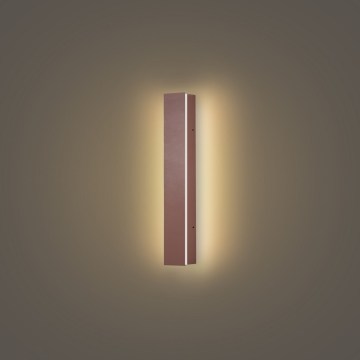 Brilagi - LED Außenwandleuchte LINEAR LED/8W/230V 3000K IP65 30 cm braun CRI 90