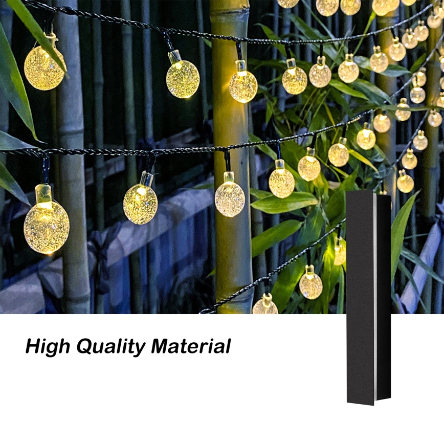 Brilagi - LED-Außen-Wandleuchte LINEAR LED/8W/230V 3000K IP65 30 cm schwarz