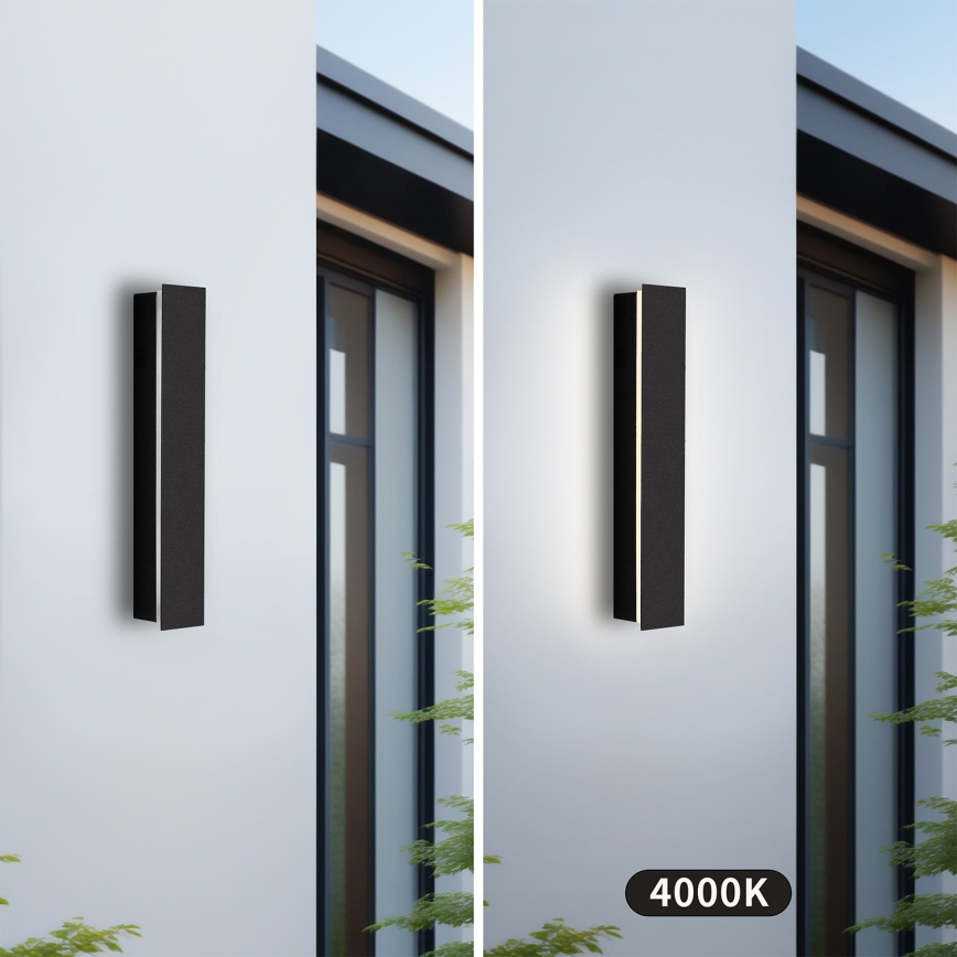Brilagi - LED-Außenwandleuchte LINEAR LED/8W/230V 4000K IP65 30 cm schwarz CRI 90