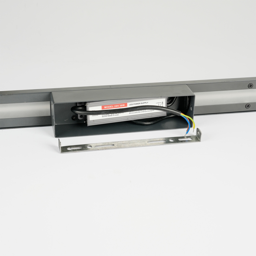 Brilagi - LED Außenwandleuchte LINEO LED/24W/230V 3000K IP65 100 cm anthrazit