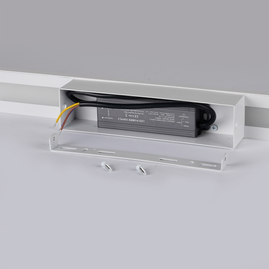 Brilagi - LED Außenwandleuchte LUNA LED/24W/230V 3000K IP65 100 cm weiß CRI 90