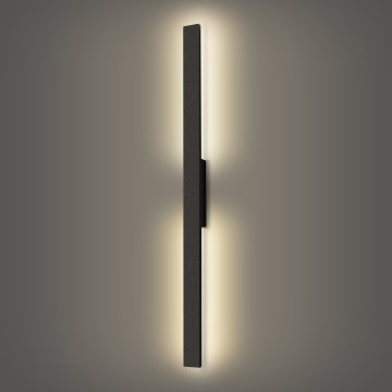 Brilagi - LED Außenwandleuchte LUNA LED/24W/230V 4000K IP65 100 cm schwarz