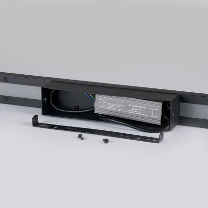 Brilagi - LED-Außenwandleuchte LUNA LED/30W/230V 4000K IP65 150 cm schwarz CRI 90