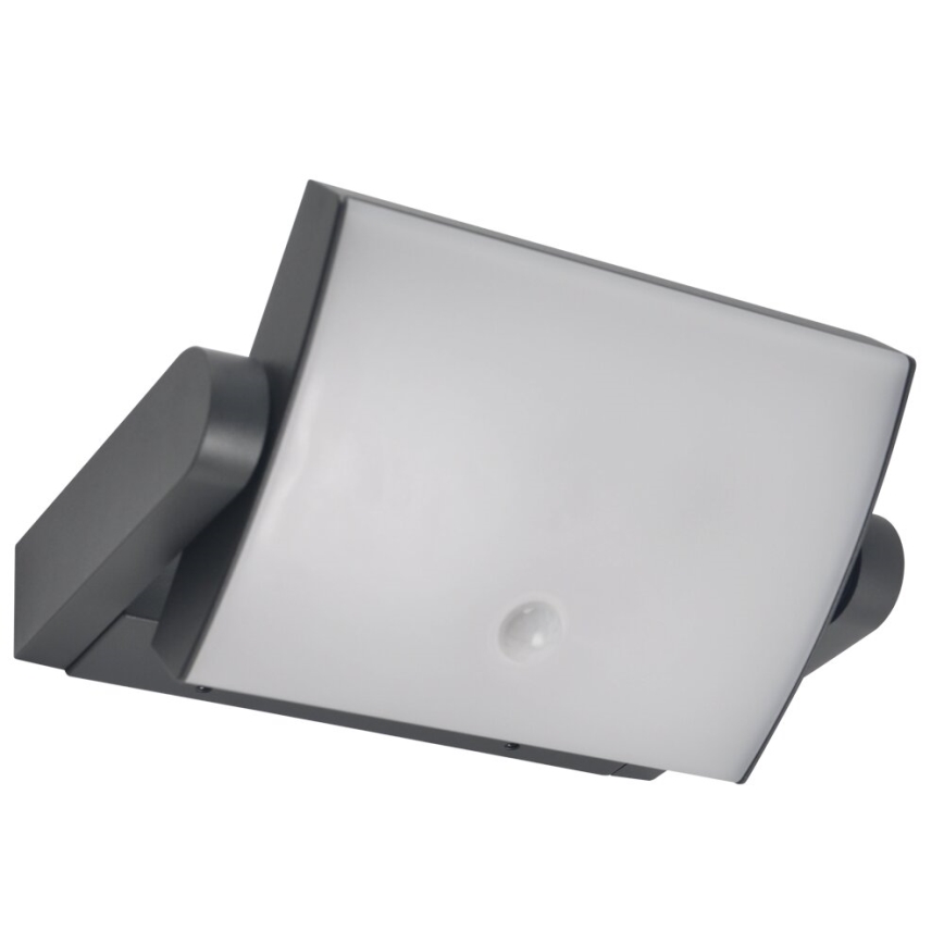 Brilagi - LED Außenwandleuchte mit Sensor ANKLE LED/18W/230V 3000K IP65 Anthrazit