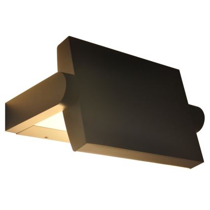 Brilagi - LED Außenwandleuchte mit Sensor ANKLE LED/18W/230V 3000K IP65 Anthrazit