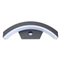Brilagi - LED Außenwandleuchte mit Sensor ARCELO LED/8W/230V IP54