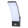 Brilagi - LED Außenwandleuchte mit Sensor ARCELO LED/9W/230V IP44