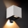 Brilagi - LED-Außenwandleuchte mit Sensor CUBE LED/6W/230V grau IP65