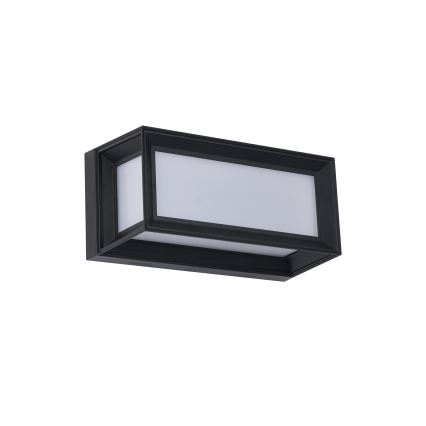 Brilagi - LED-Außenwandleuchte mit Sensor PARKER LED/12W/230V schwarz IP44
