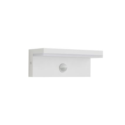 Brilagi - LED Außenwandleuchte mit Sensor TESSI LED/10W/230V weiß IP54
