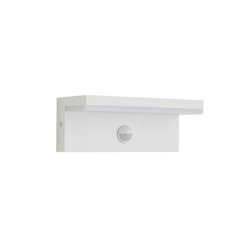 Brilagi - LED Außenwandleuchte mit Sensor TESSI LED/10W/230V weiß IP54