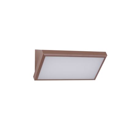 Brilagi - LED-Außenwandleuchte mit Sensor TRIANGLE LED/20W/230V, braun, IP65
