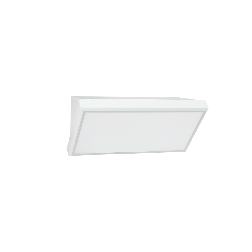 Brilagi - LED Außenwandleuchte mit Sensor TRIANGLE LED/20W/230V weiß IP65