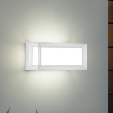 Brilagi - LED-Außenwandleuchte PARKER LED/12W/230V 3000/4500/6000K weiß IP44