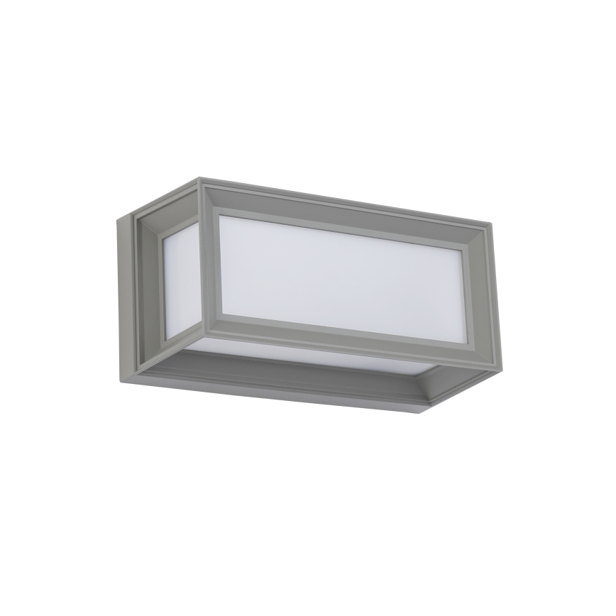 Brilagi - LED-Außenwandleuchte PARKER LED/12W/230V grau IP44