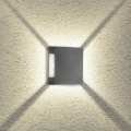 Brilagi - LED-Außenwandleuchte QUADRAY LED/4W/230V anthrazit IP65