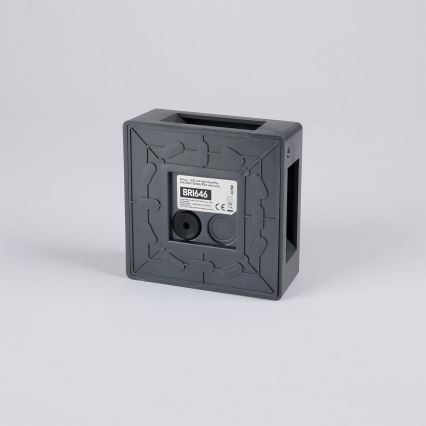 Brilagi - LED Außenwandleuchte QUADRAY LED/6W/230V anthrazit IP54