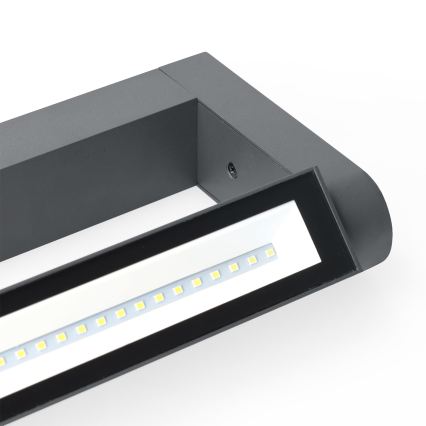 Brilagi - LED-Außenwandleuchte SALERNO LED/12W/230V 35,5 cm anthrazit IP65