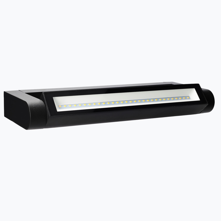 Brilagi - LED-Außenwandleuchte SALERNO LED/12W/230V 35,5 cm schwarz IP65