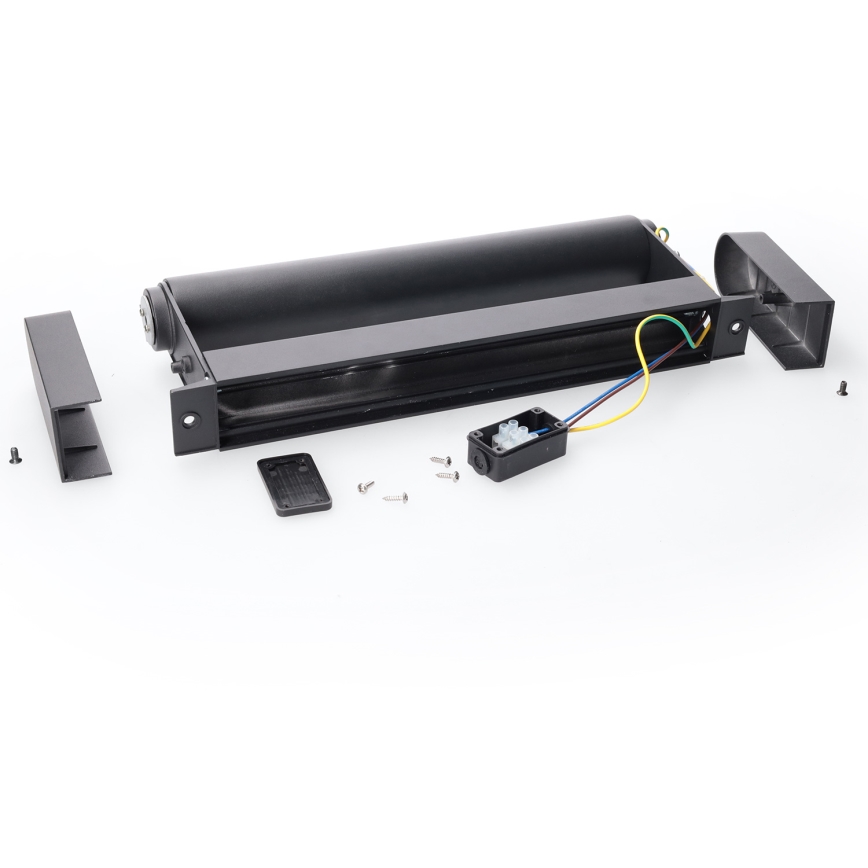 Brilagi - LED-Außenwandleuchte SALERNO LED/12W/230V 35,5 cm schwarz IP65