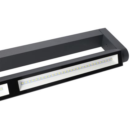 Brilagi - LED-Außenwandleuchte SALERNO LED/24W/230V 66 cm Anthrazit IP65