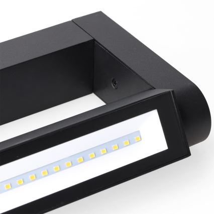 Brilagi - LED Außenwandleuchte SALERNO LED/24W/230V 66 cm schwarz IP65