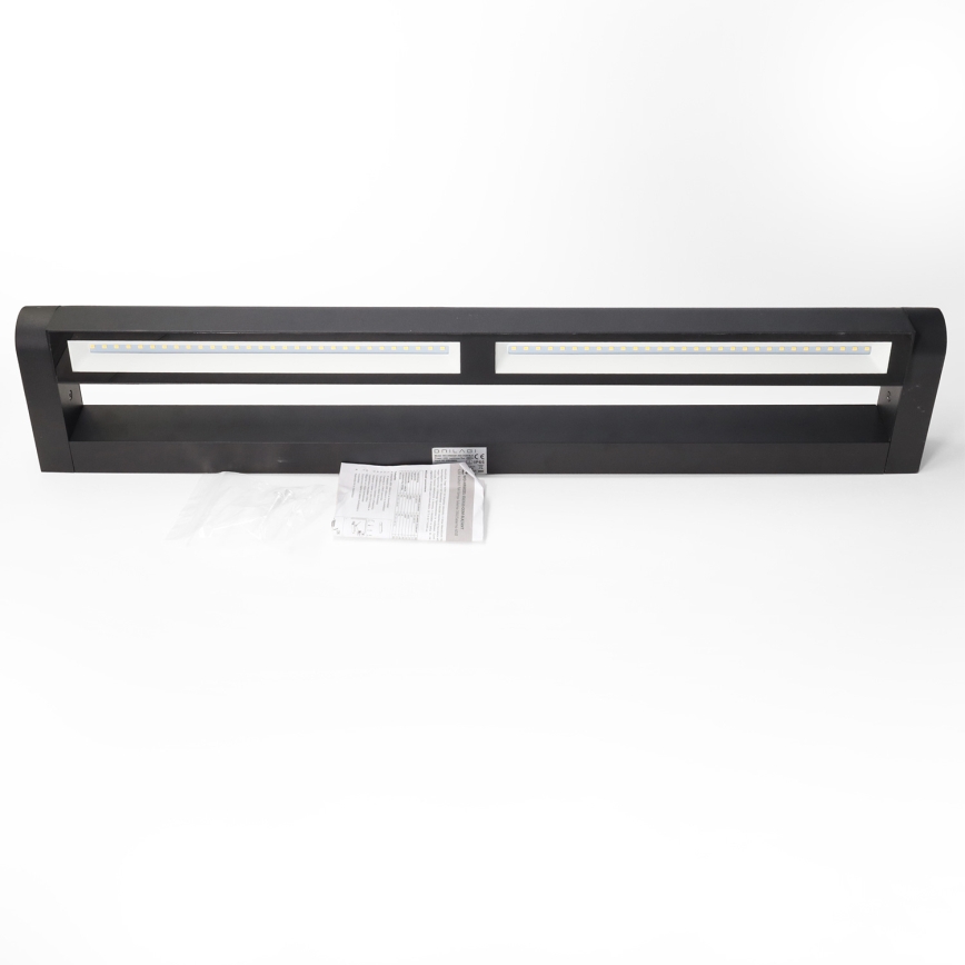 Brilagi - LED Außenwandleuchte SALERNO LED/24W/230V 66 cm schwarz IP65