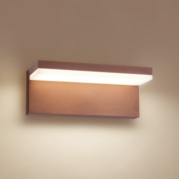 Brilagi - LED Außenwandleuchte TESSI LED/10W/230V braun IP54