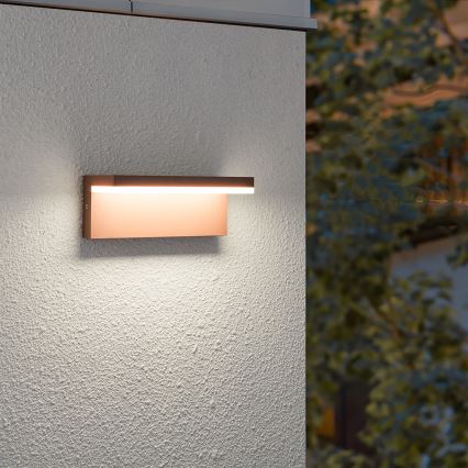 Brilagi - LED Außenwandleuchte TESSI LED/10W/230V braun IP54