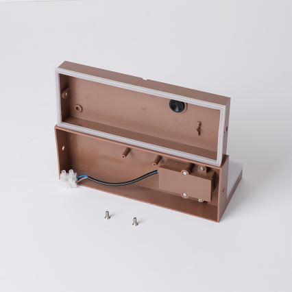 Brilagi - LED Außenwandleuchte TESSI LED/10W/230V braun IP54