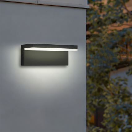 Brilagi - LED-Außenwandleuchte TESSI LED/10W/230V schwarz IP54
