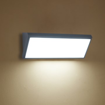 Brilagi - LED-Außenwandleuchte TRIANGLE LED/42W/230V 3000/4000/6500K Anthrazit IP65