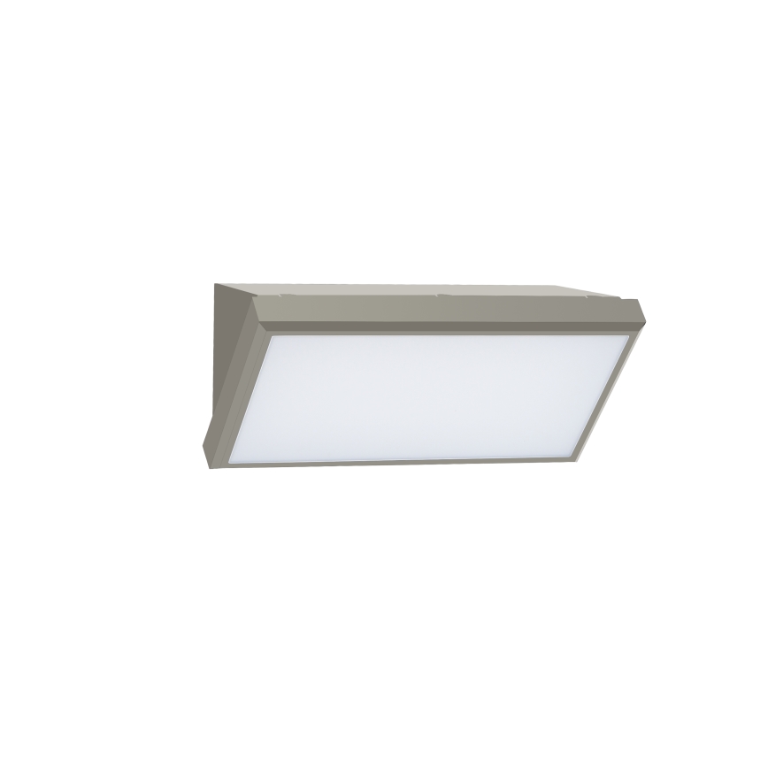 Brilagi - LED-Außenwandleuchte mit Sensor TRIANGLE LED/20W/230V grau IP65