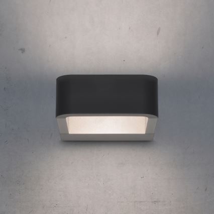Brilagi - LED-Wandleuchte für den Außenbereich BARI LED/7W/230V 3000/4000/6000K anthrazit IP54