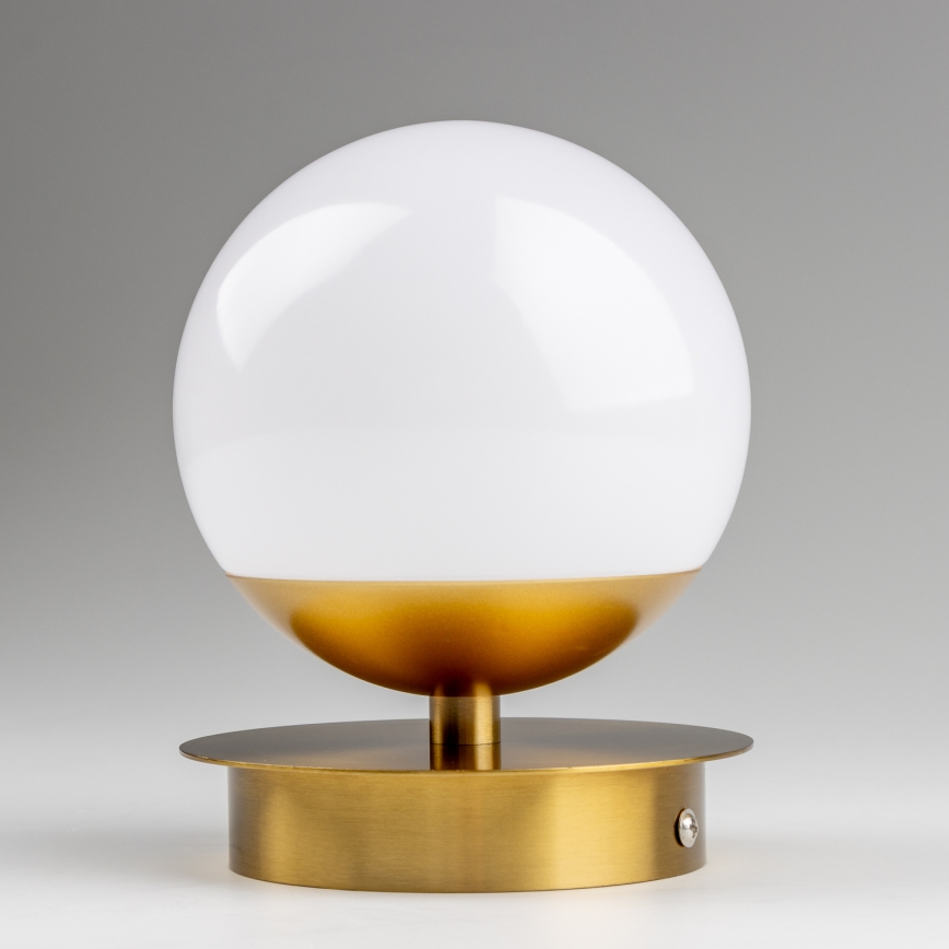 Brilagi - LED-Badezimmer-Wandleuchte BALL LED/6W/230V 3000/4000/6500K IP44 goldfarben