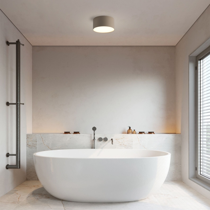 Brilagi - LED-Badezimmer-Deckenleuchte FORIS LED/14W/230V Ø 12 cm beige IP44