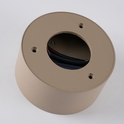 Brilagi - LED-Badezimmer-Deckenleuchte FORIS LED/14W/230V Ø 12 cm beige IP44