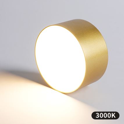 BRILAGI - LED-Deckenleuchte für Badezimmer FORIS LED/14W/230V Ø 12 cm goldfarben IP44