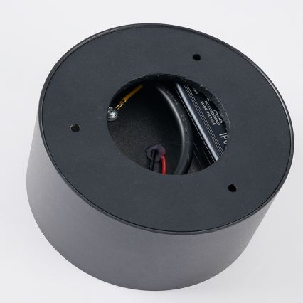 Brilagi - LED-Badezimmer-Deckenleuchte FORIS LED/20W/230V Ø 15 cm Anthrazit IP44