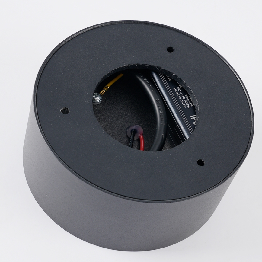 Brilagi - LED-Badezimmer-Deckenleuchte FORIS LED/20W/230V Ø 15 cm Anthrazit IP44