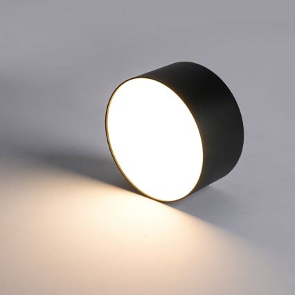 Brilagi - LED-Badezimmer-Deckenleuchte FORIS LED/20W/230V Ø 15 cm schwarz IP44