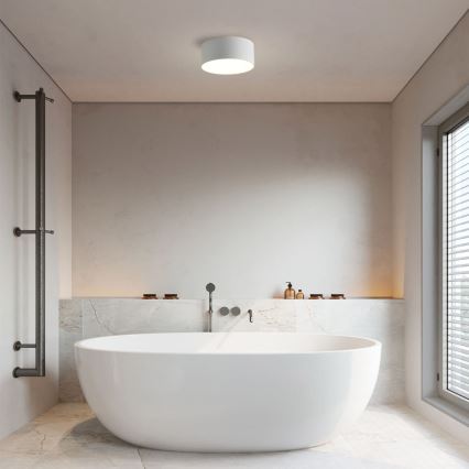 Brilagi - LED-Badezimmer-Deckenleuchte FORIS LED/20W/230V Ø 15 cm Weiß IP44